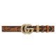 GG Marmont belt with crystal buckle