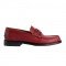 Interlocking GG Lizard Leather Loafers