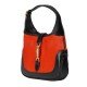 Jackie 1961 mini calf hair bag red