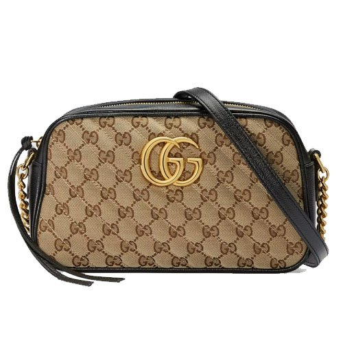 GG Marmont small shoulder bag brown