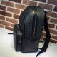 Gucci Black Authentic Leather Men Backpack