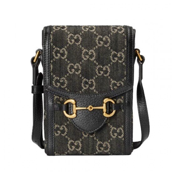 Gucci Horsebit 1955 mini bag Black