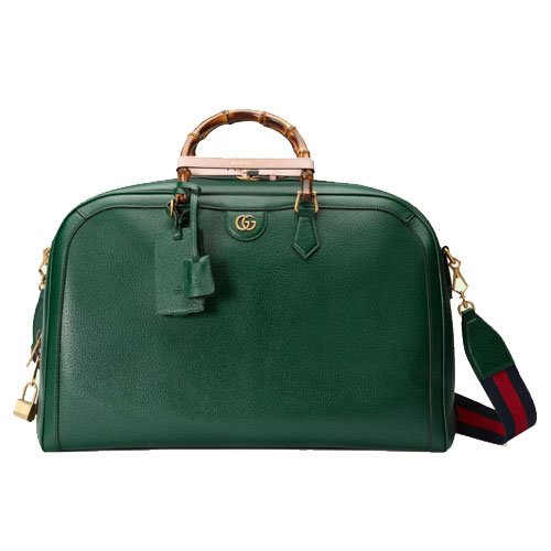 Gucci Diana large duffle bag green