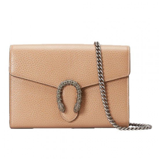 Dionysus Mini Chain Bag Meat Brown