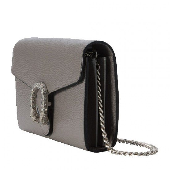 Dionysus Chain Mini Bag Earth Grey