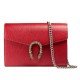 Dionysus Chain Leather Mini Bag Red