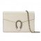 Dionysus Chain Leather Mini Bag White