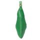 Medium crescent-shaped bag green