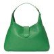 Medium crescent-shaped bag green