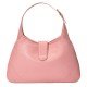 Medium crescent-shaped bag pink