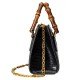 Gucci Diana lizard mini bag black