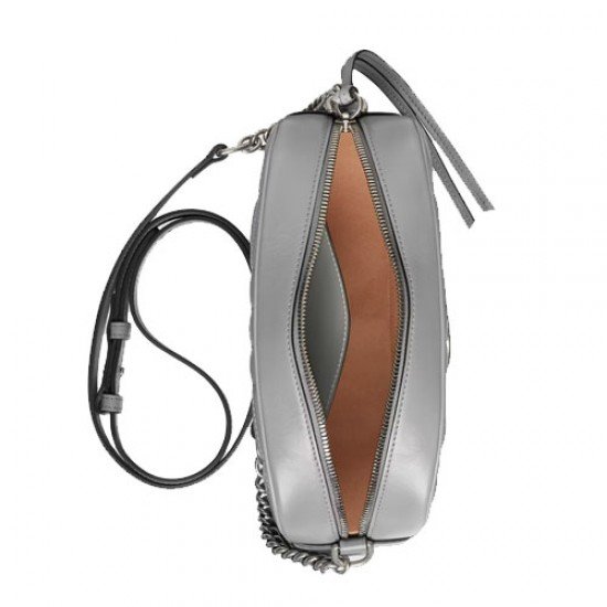 GG Marmont small shoulder bag grey