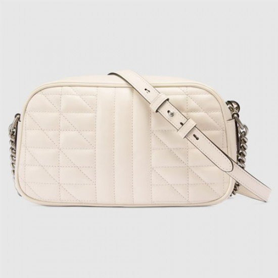 GG Marmont small shoulder bag White