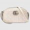 GG Marmont small shoulder bag White