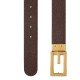 Reversible belt with Square G buckle