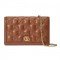 GG Matelasse chain wallet brown