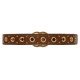 GG Marmont eyelet belt brown