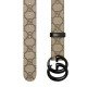 GG Marmont thin belt brown