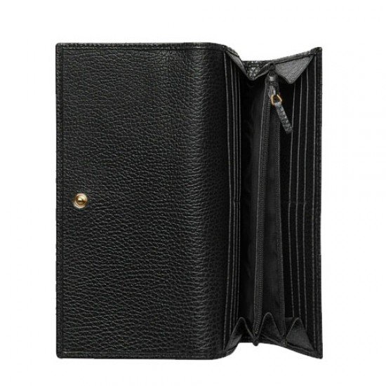 GG Marmont leather continental wallet