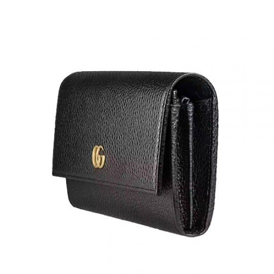 GG Marmont leather continental wallet