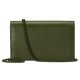 GG Marmont leather mini chain bag green