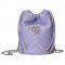 GG Marmont mini bucket bag purple