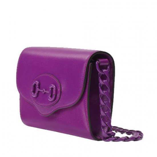 Gucci Horsebit 1955 mini bag purple