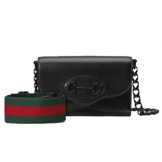 Gucci Horsebit 1955 mini bag black