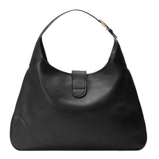 Aphrodite large shoulder bag black