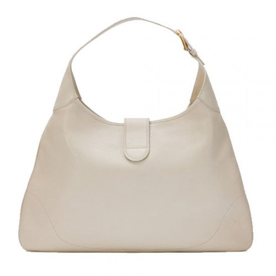 Aphrodite large shoulder bag white