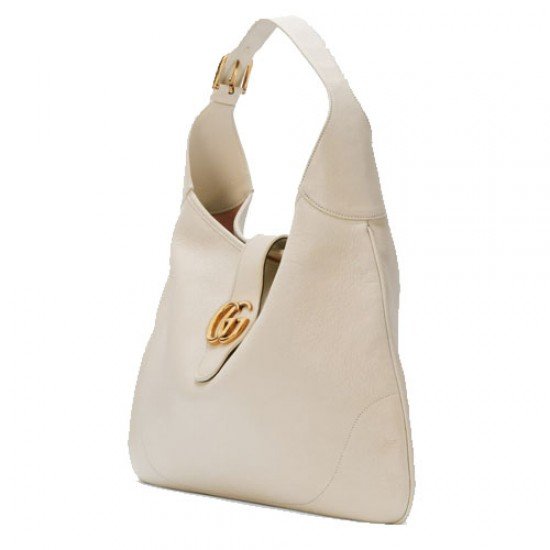 Aphrodite large shoulder bag white