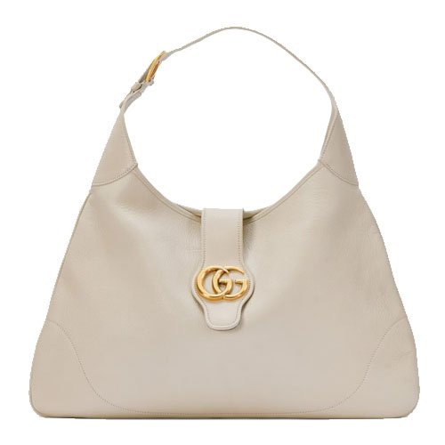 Aphrodite large shoulder bag white