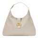 Aphrodite large shoulder bag white