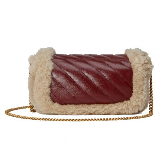 GG Marmont wool super mini bag