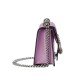 Dionysus lizard small shoulder bag purple