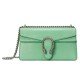 Dionysus lizard small shoulder bag green