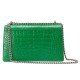 Dionysus crocodile small shoulder green