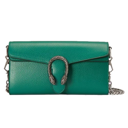 Dionysus small shoulder bag green