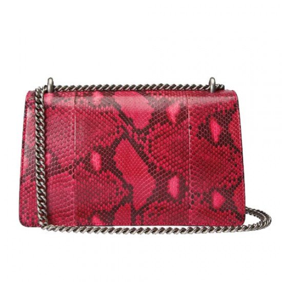 Dionysus python small shoulder bag Red