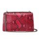 Dionysus python small shoulder bag Red