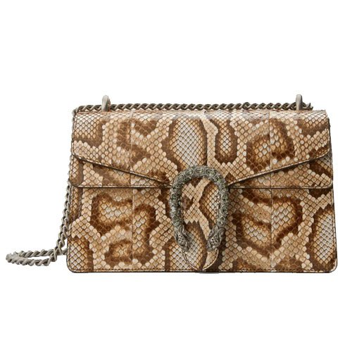 Dionysus python shoulder bag