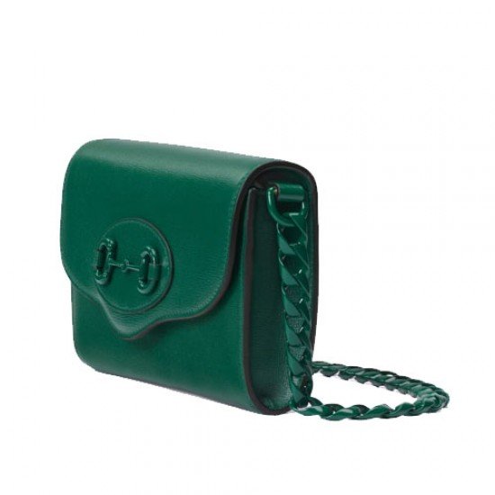 Gucci Horsebit 1955 mini bag green