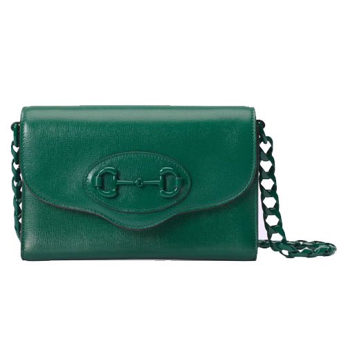 Gucci Horsebit 1955 mini bag green