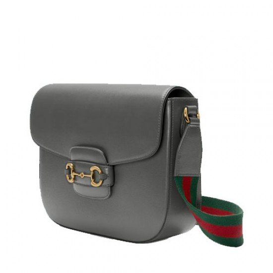 Gucci Horsebit 1955 shoulder bag grey