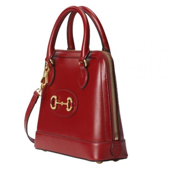 Gucci Horsebit 1955 small handle bag Red