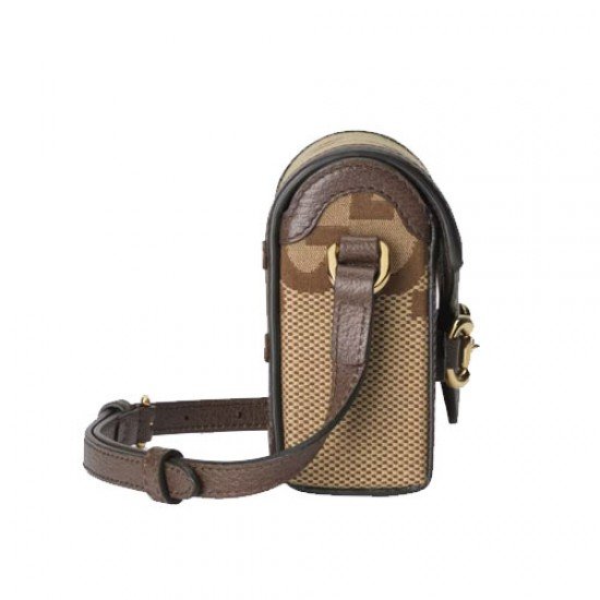 Gucci Horsebit 1955 mini bag brown