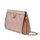 GG Matelasse leather small bag pink