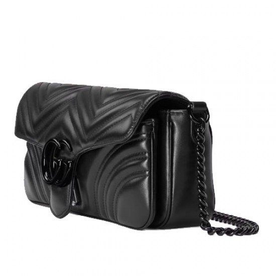 GG Marmont shoulder bag black