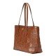 GG Matelasse leather medium tote brown