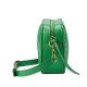 GG Matelasse leather small bag green